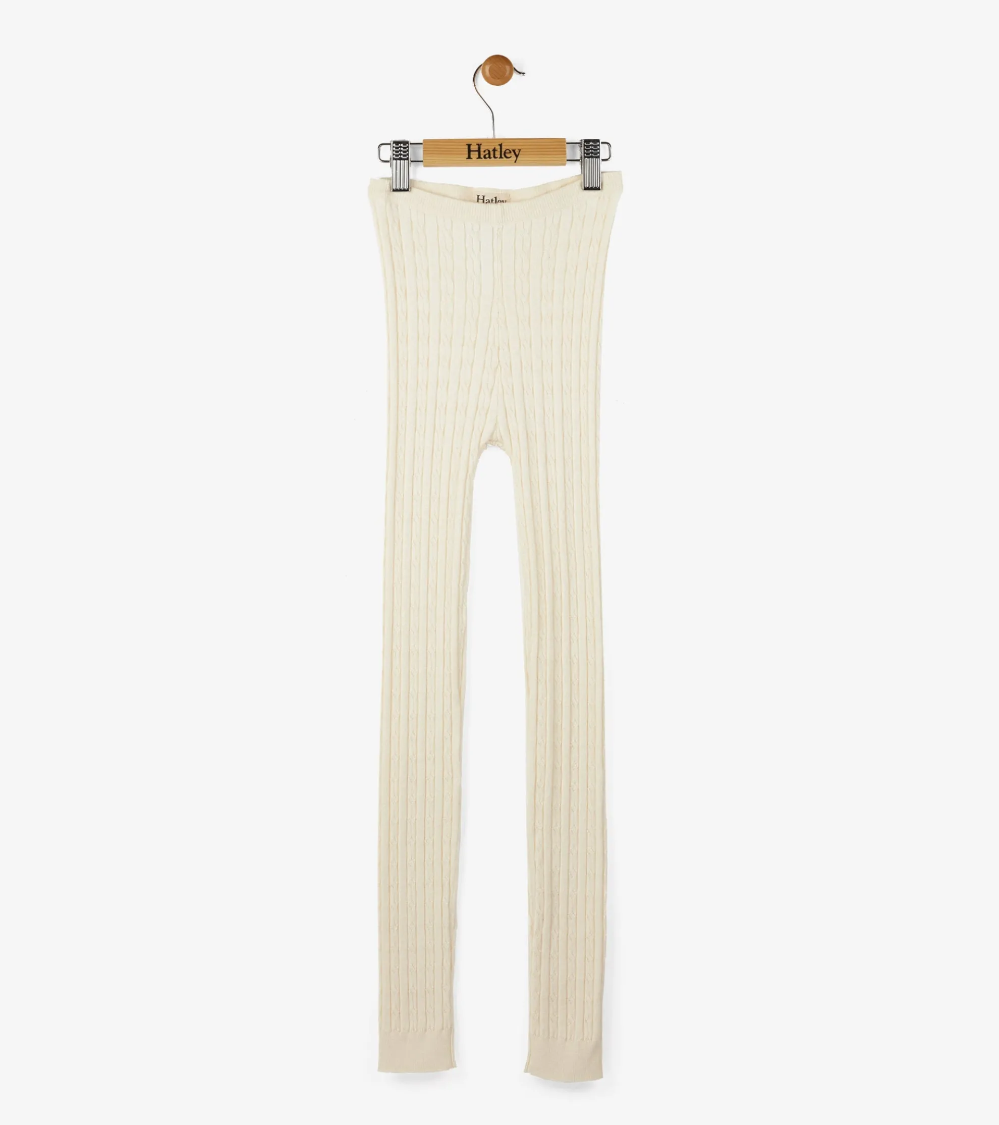 Sale Girls Cream Cable Knit Tights Bottoms