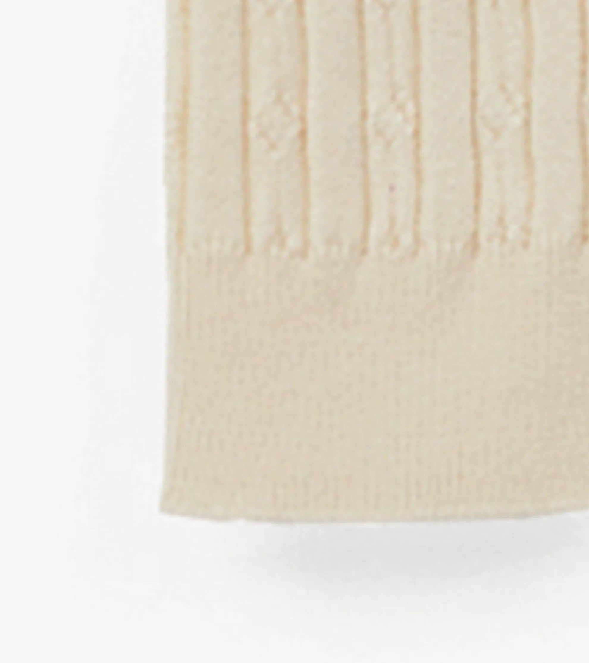 Sale Girls Cream Cable Knit Tights Bottoms