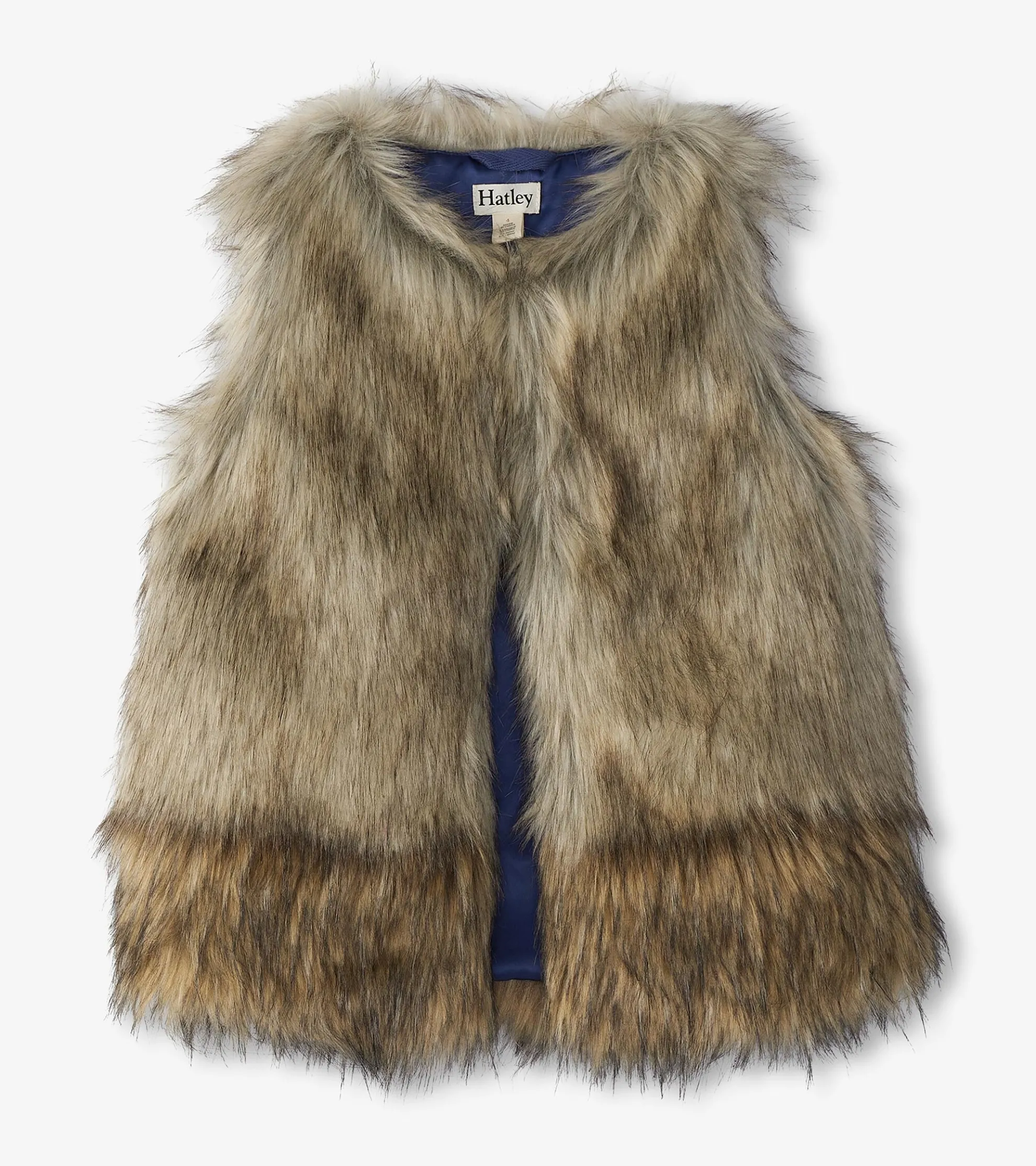 Outlet Girls Faux Fur Vest Tops
