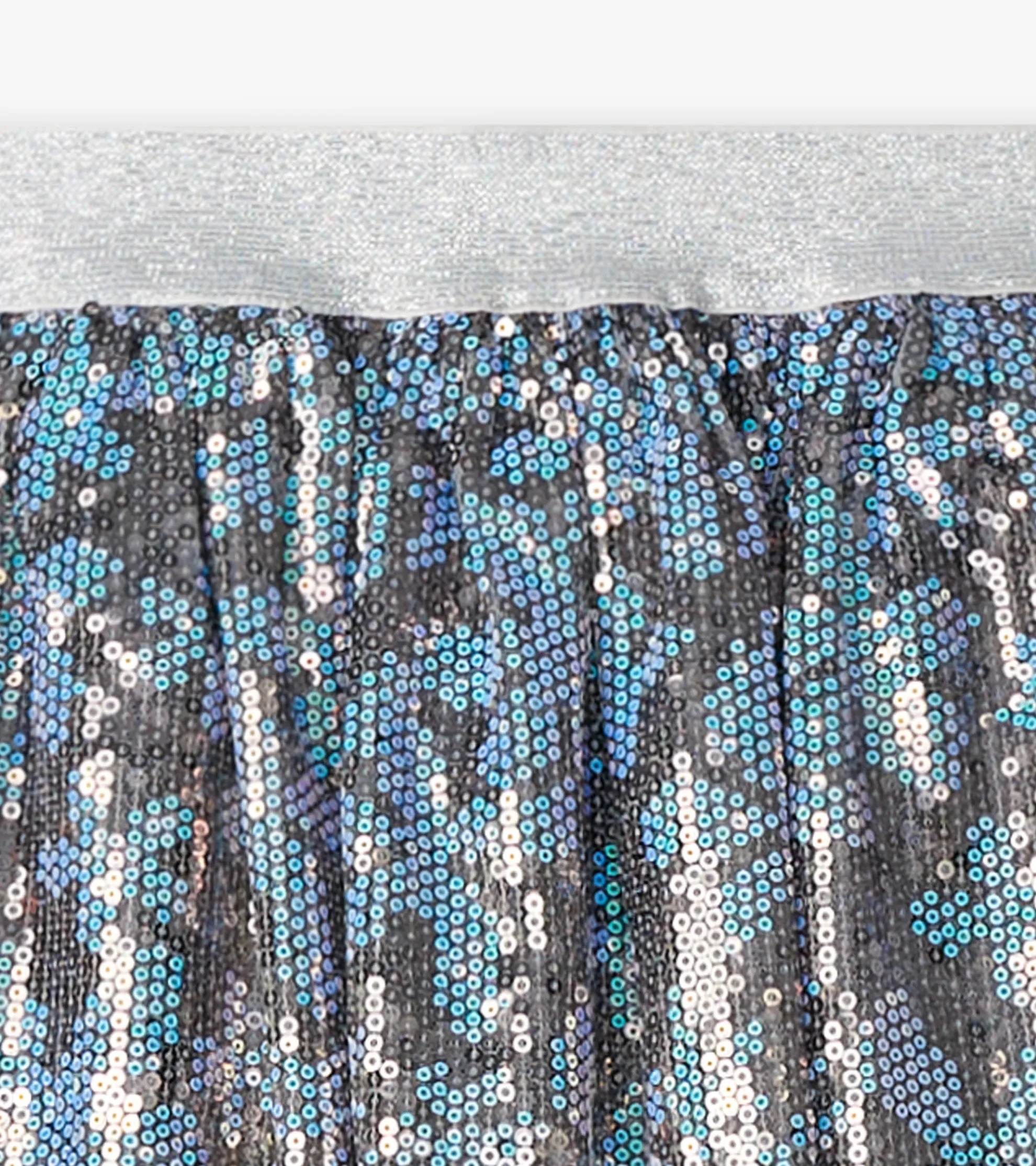Hot Girls Flower Shimmer Sequin Tulle Skirt Bottoms