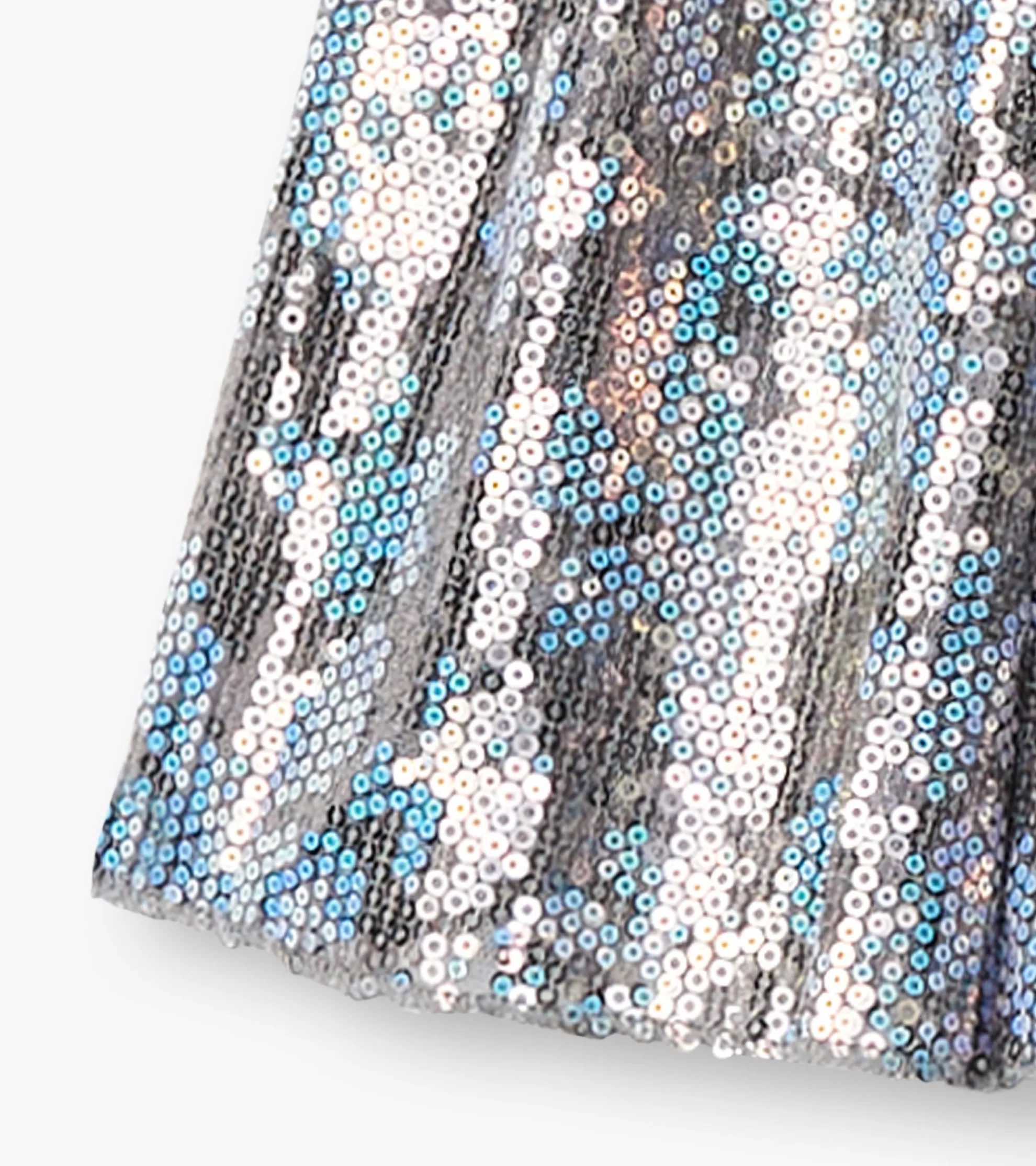 Hot Girls Flower Shimmer Sequin Tulle Skirt Bottoms
