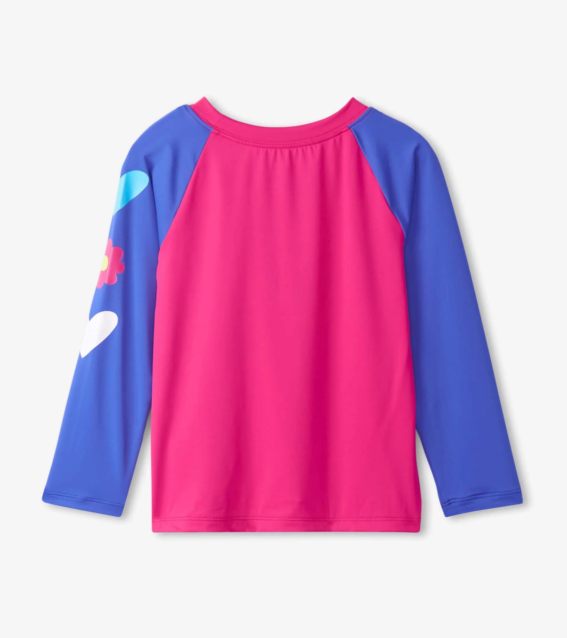 Clearance Girls Fuschia Purple Long Sleeve Rashguard Swimwear|Swimwear