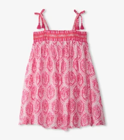 Girls Geo Mosaic Dress Dresses