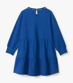 Best Girls Groovy Butterfly Gathered Tiered Dress Dresses
