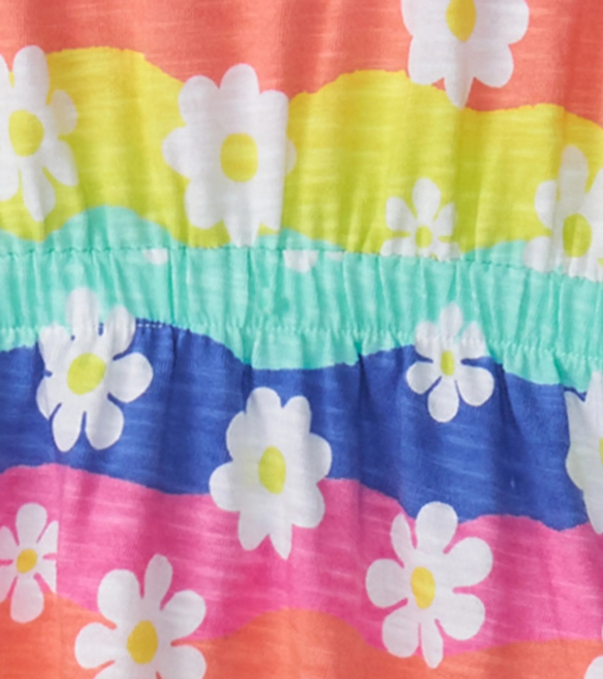 Clearance Girls Groovy Flowers Relaxed Dress Dresses