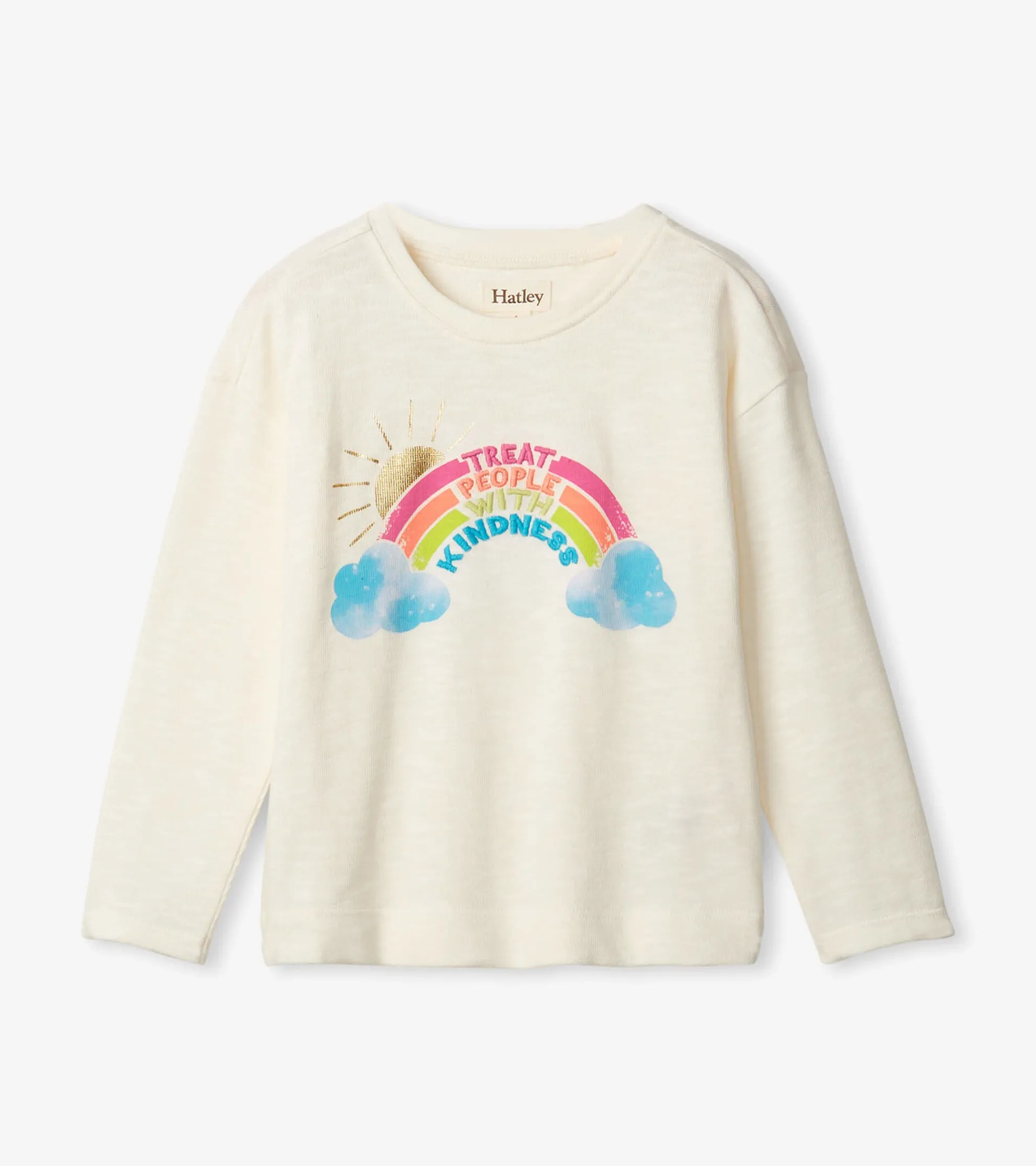 Outlet Girls Kindness Long Sleeve T-Shirt Tops