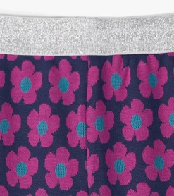 Best Girls Mini Flower Fun Waist Flare Pants Bottoms
