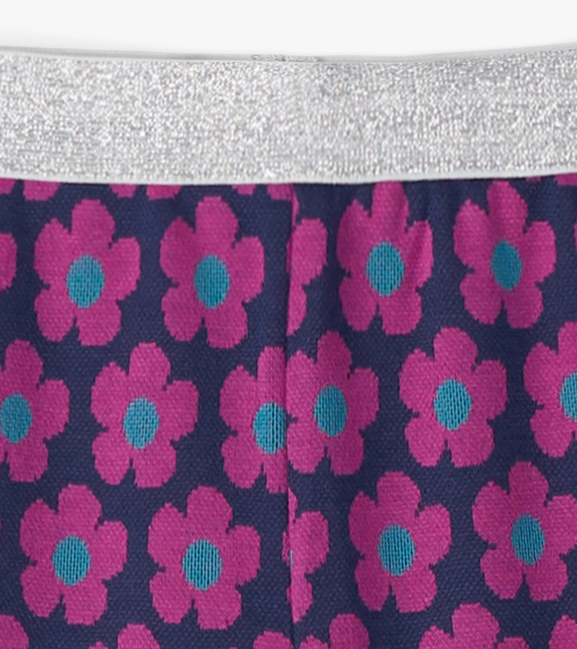 Best Girls Mini Flower Fun Waist Flare Pants Bottoms