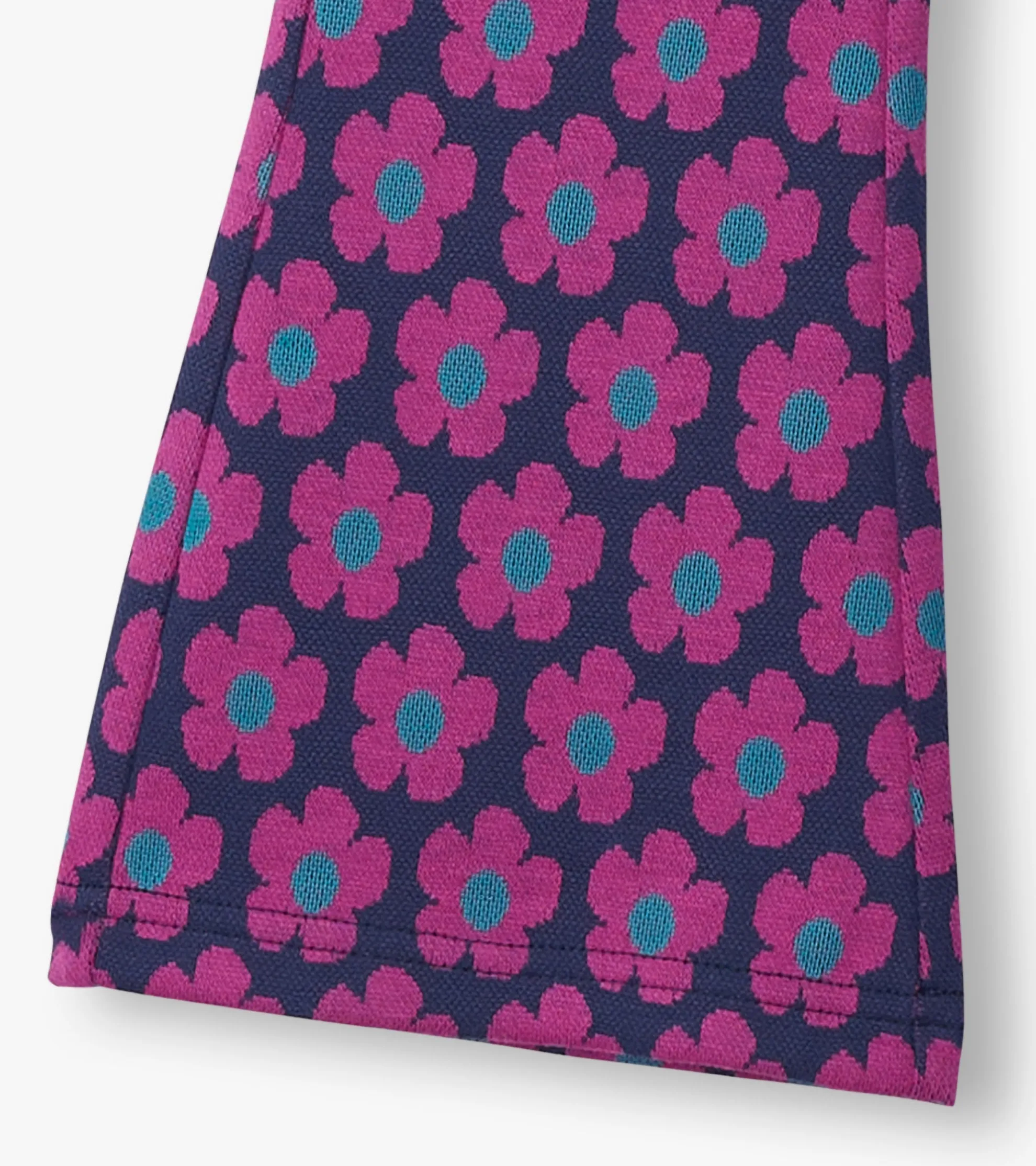 Best Girls Mini Flower Fun Waist Flare Pants Bottoms