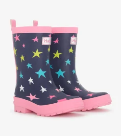 Outlet Girls Ombre Stars Matte Rain Boots Rainwear|Rainwear