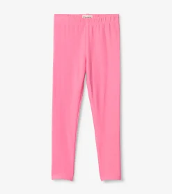 Clearance Girls Pink Cozy Leggings Bottoms