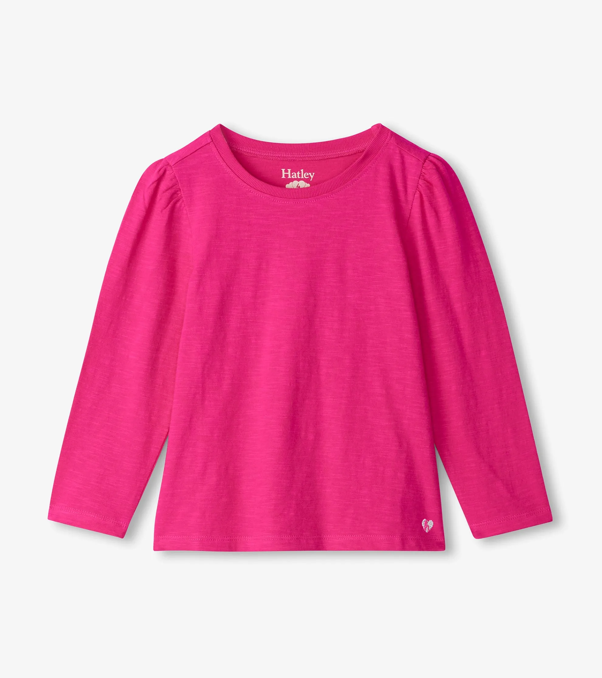 Discount Girls Pink Long Sleeve Graphic Tee Tops