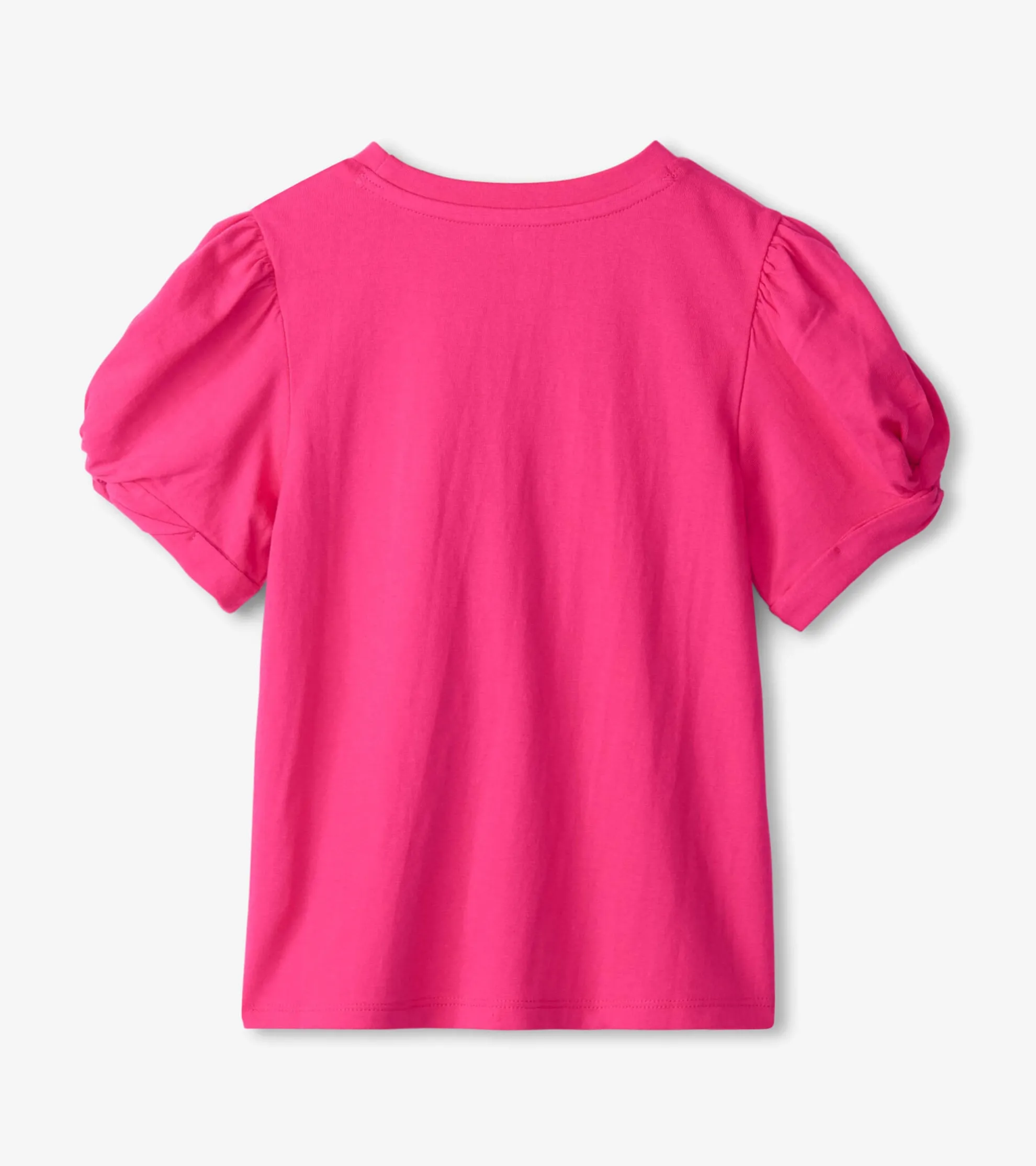 Clearance Girls Pink Twisted Sleeve Tee Tops