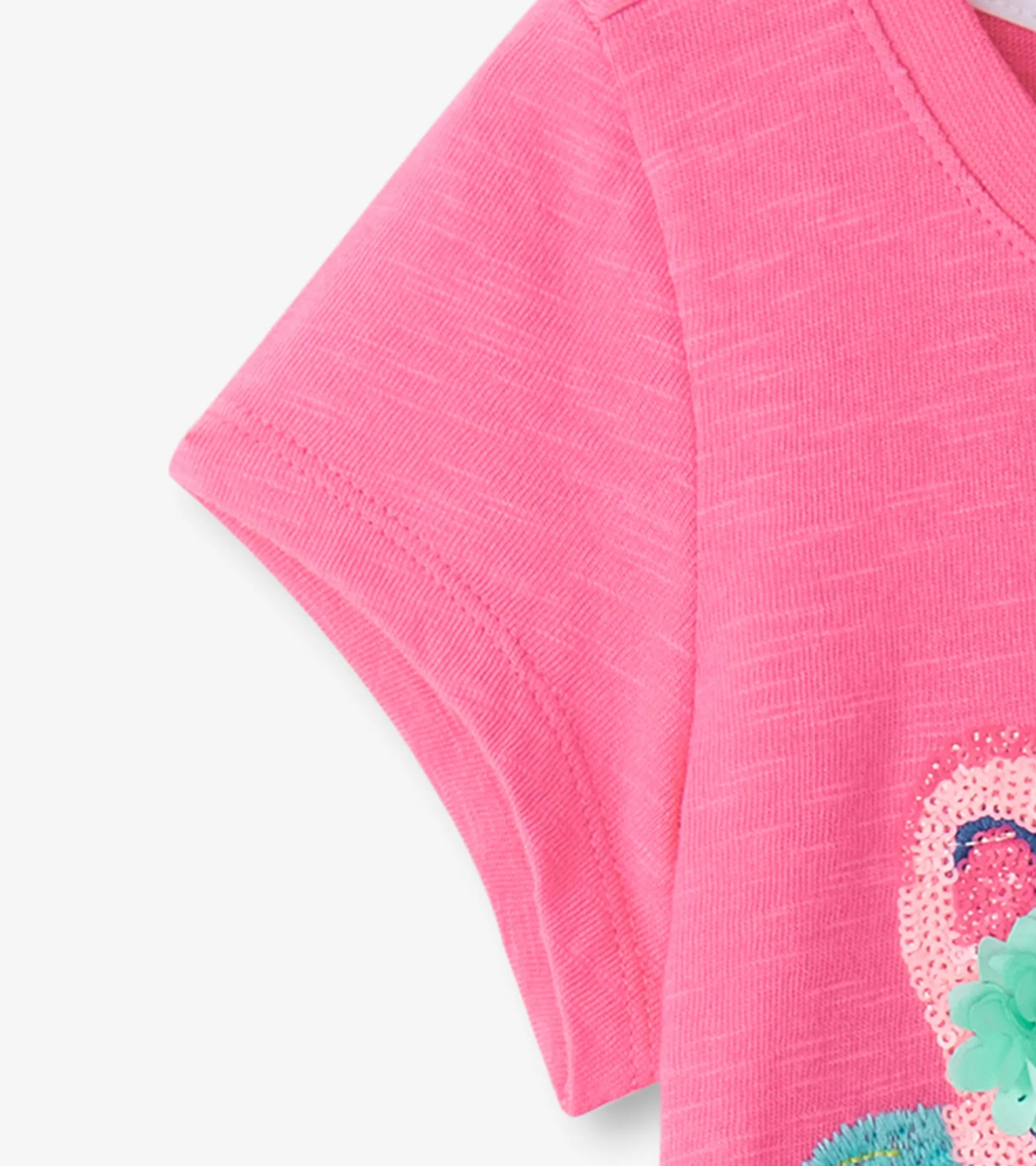 Sale Girls Pretty Cheetah Graphic Tee Tops