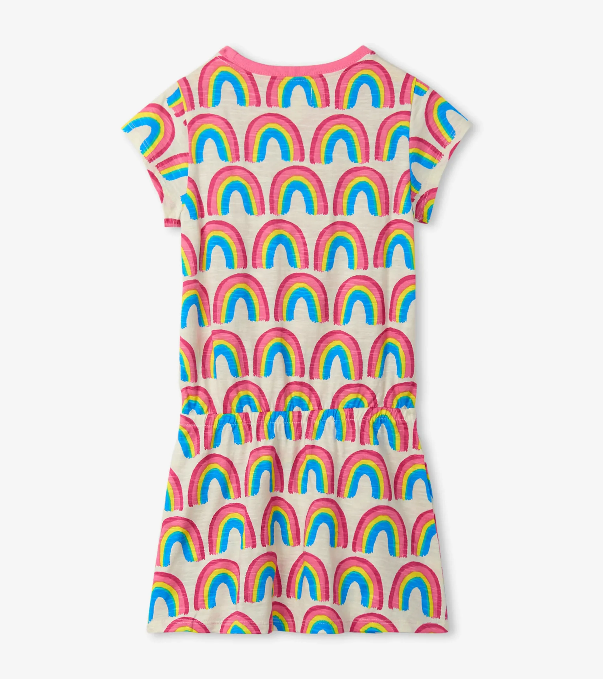 Outlet Girls Pretty Rainbows Drop Waist Dress Dresses