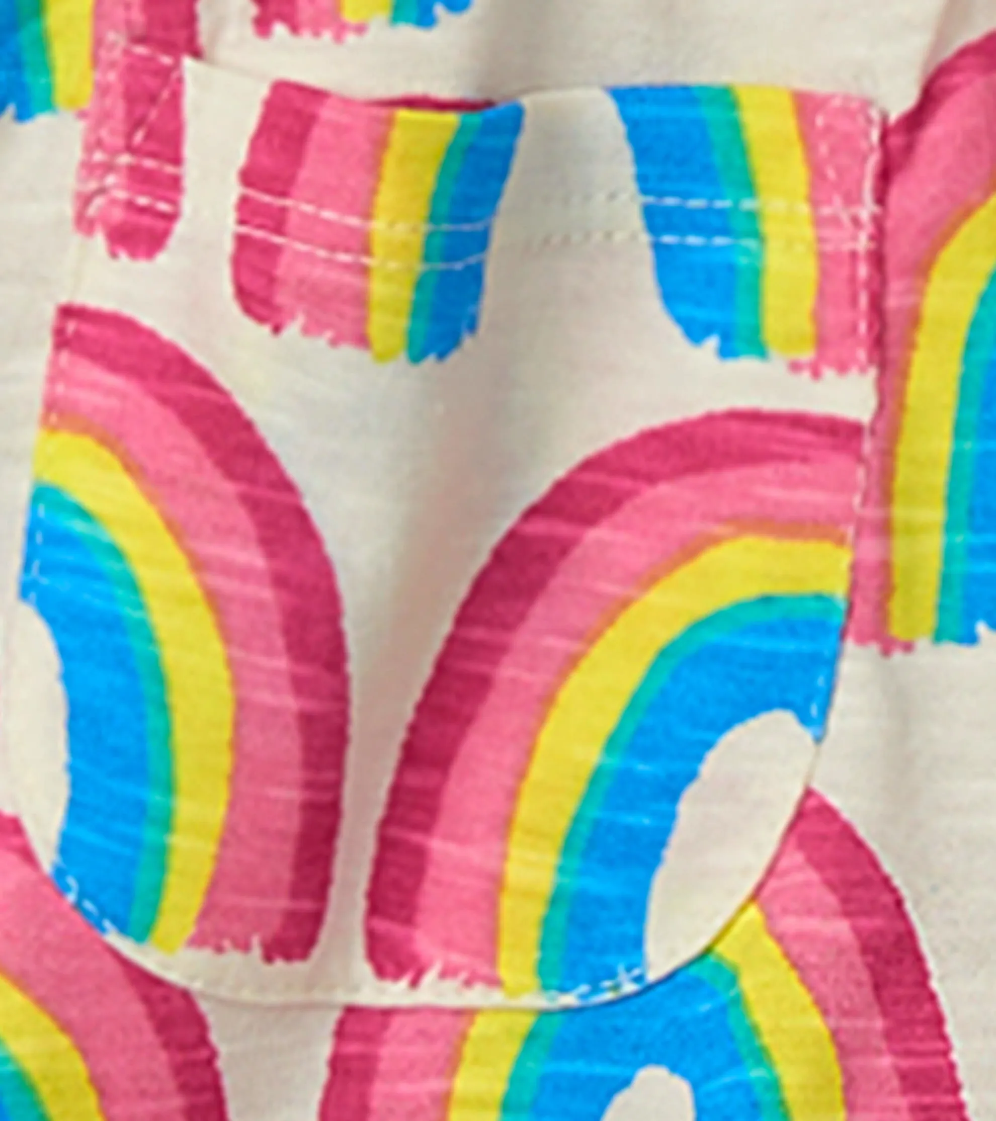 Outlet Girls Pretty Rainbows Drop Waist Dress Dresses