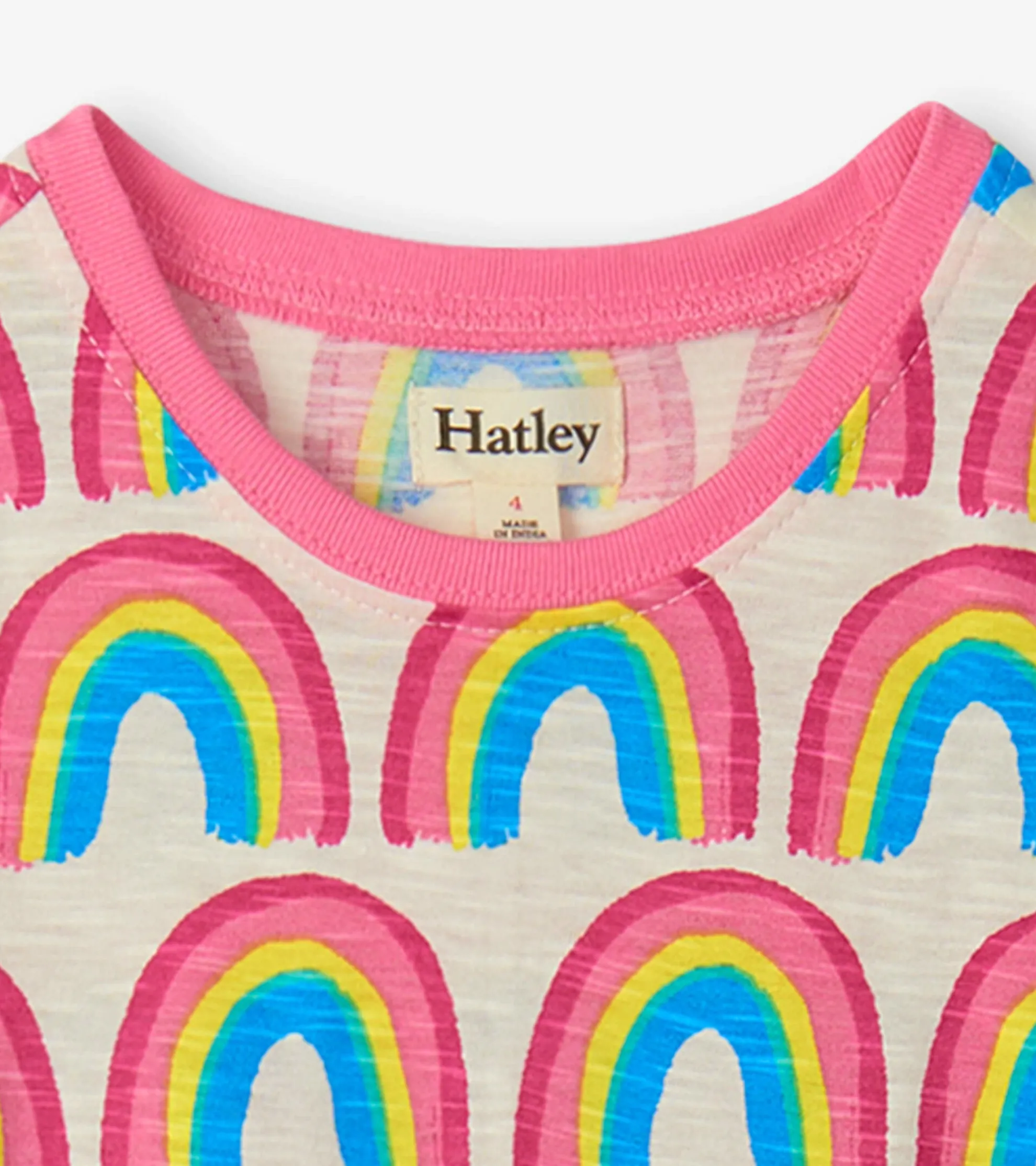 Outlet Girls Pretty Rainbows Drop Waist Dress Dresses