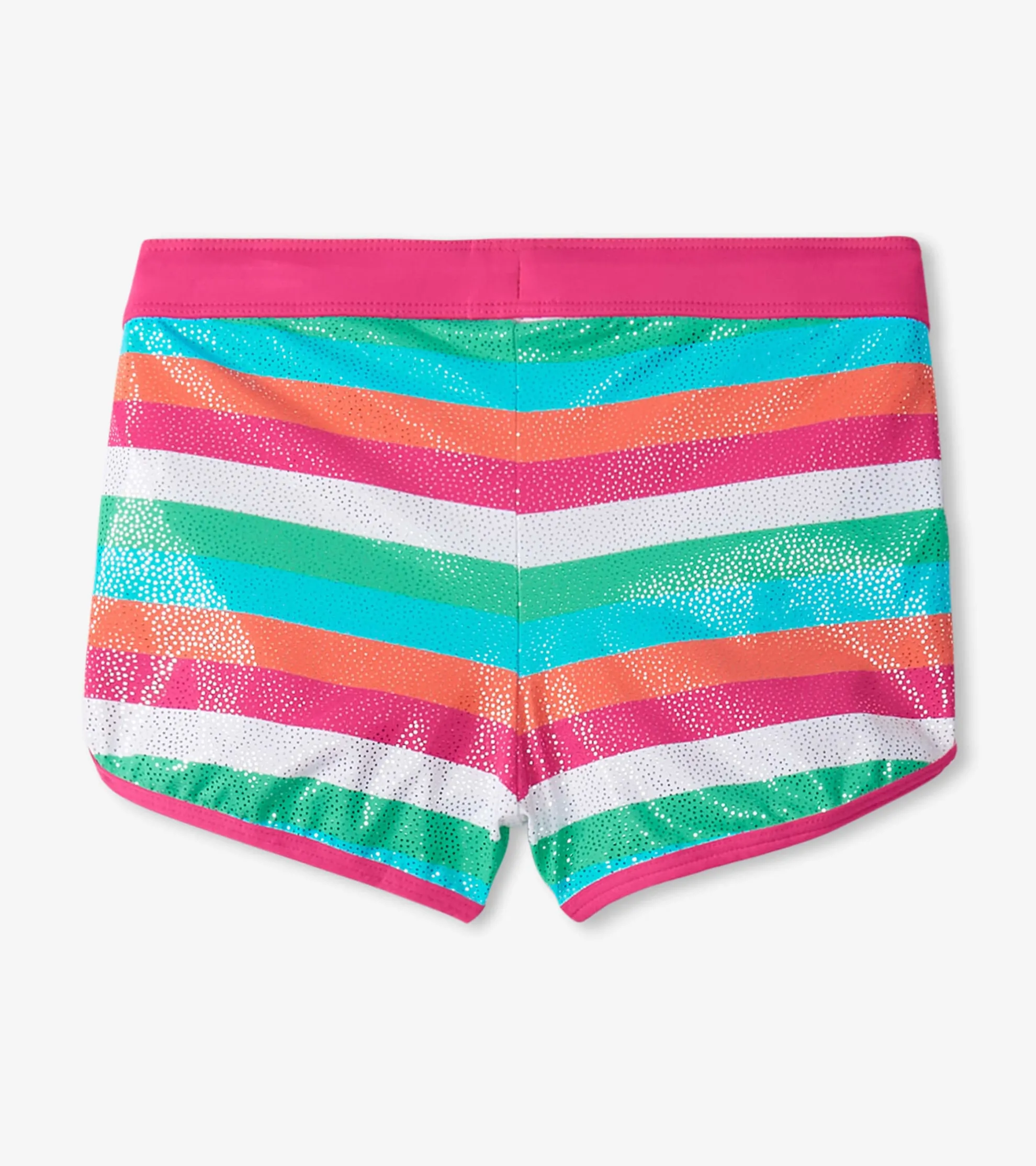Best Girls Rainbow Palm Swim Shorts Swimwear|Swimwear