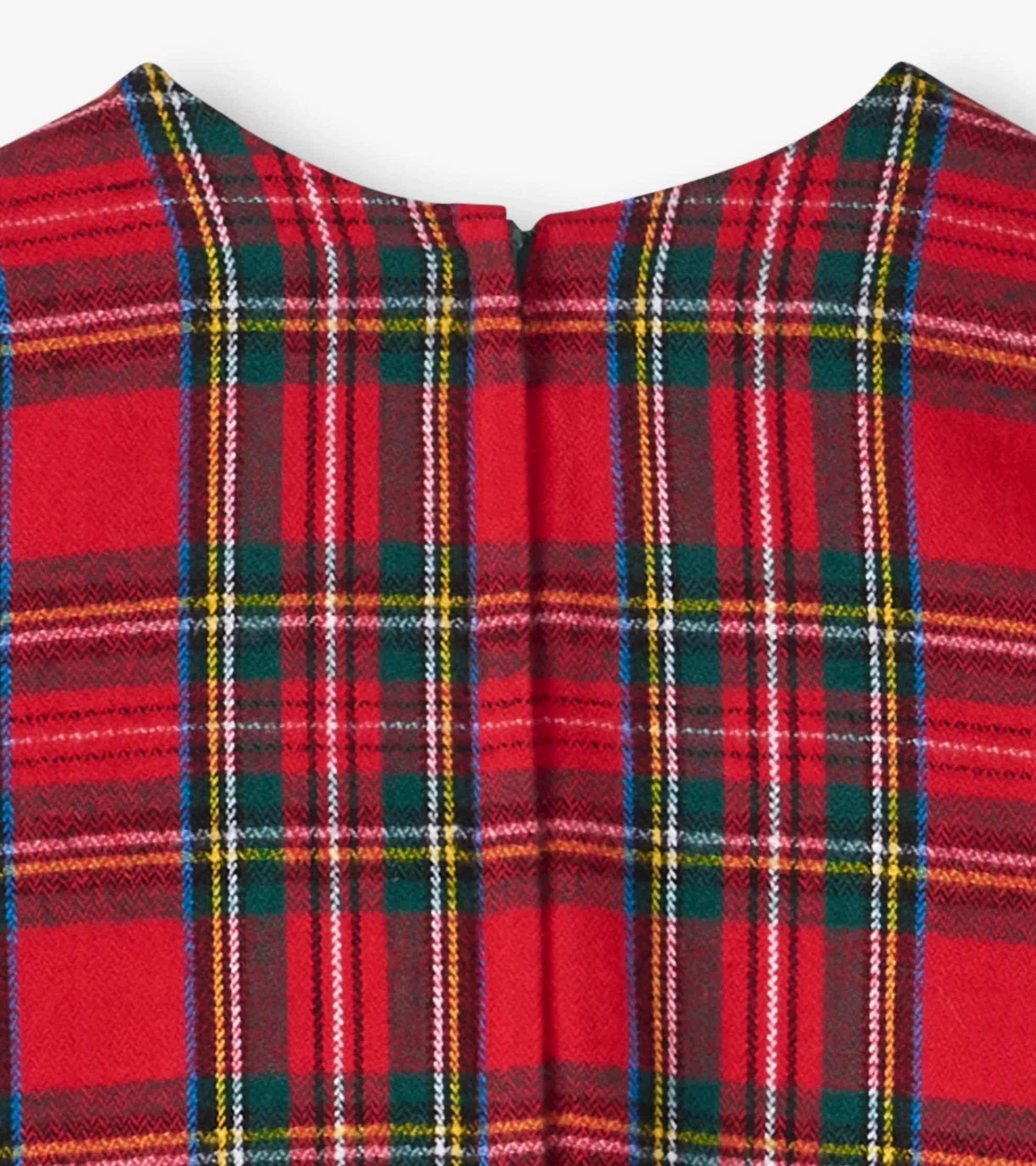 Outlet Girls Red Plaid A-Line Dress Dresses