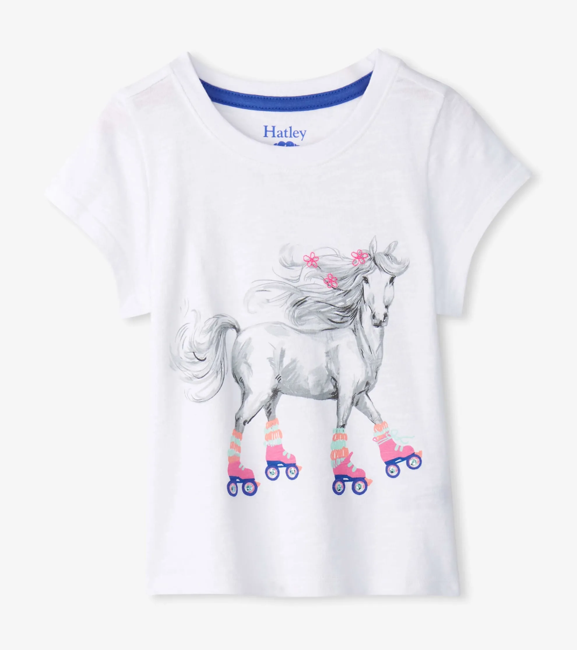 Discount Girls Roller Skates Graphic Tee Tops