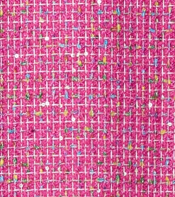 Hot Girls Rose Violet Tweed Dress Dresses