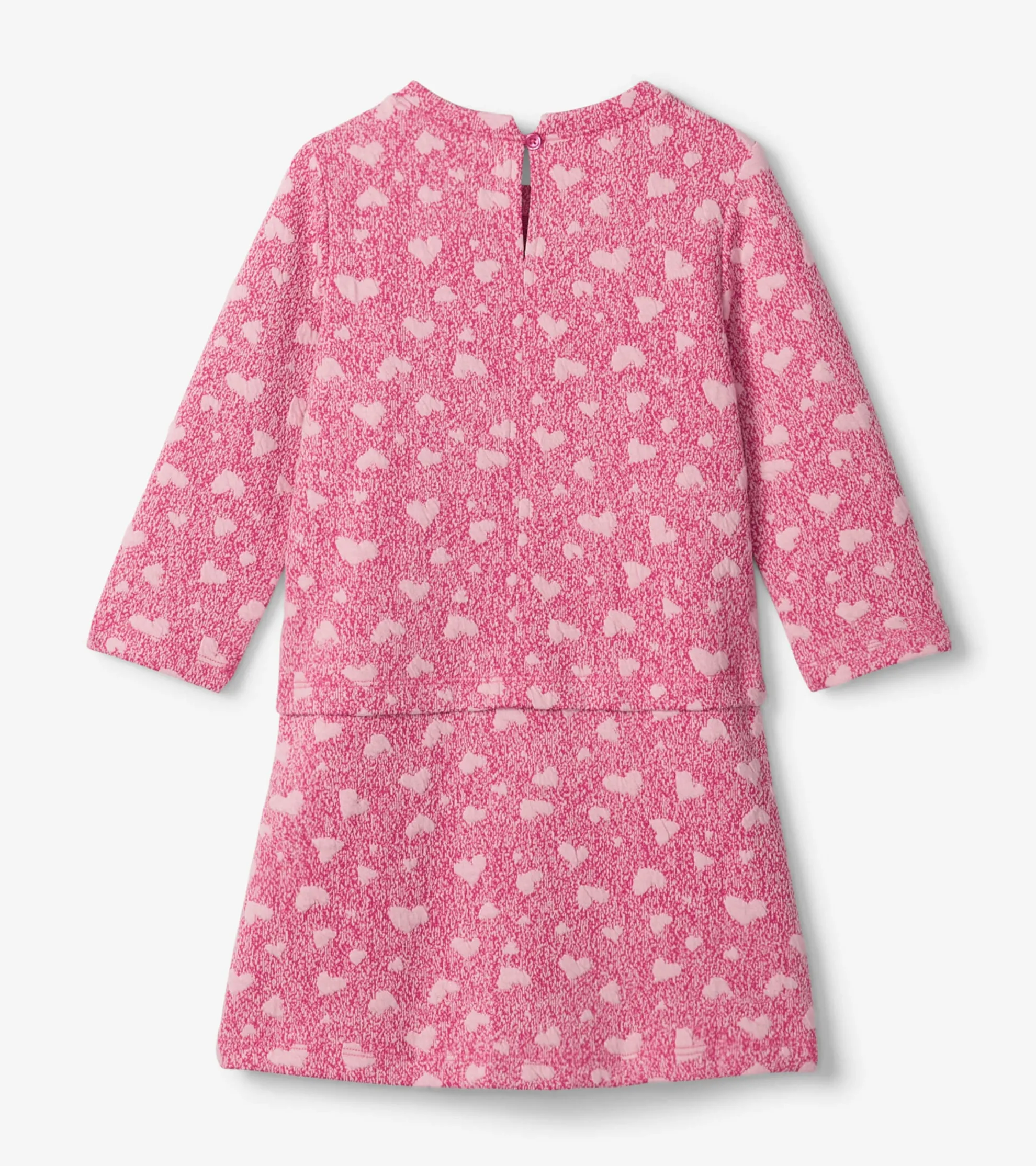 Outlet Girls Scattered Hearts Shift Dress Dresses
