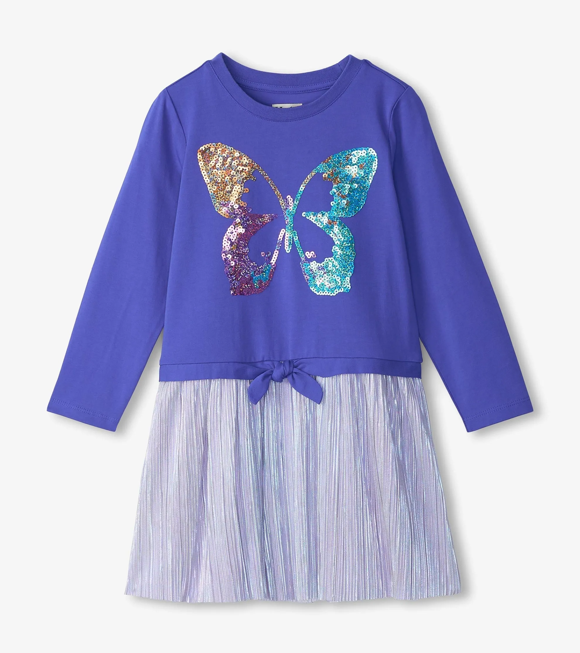 Clearance Girls Sequin Butterfly Skirt Dress Dresses