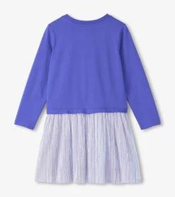 Clearance Girls Sequin Butterfly Skirt Dress Dresses