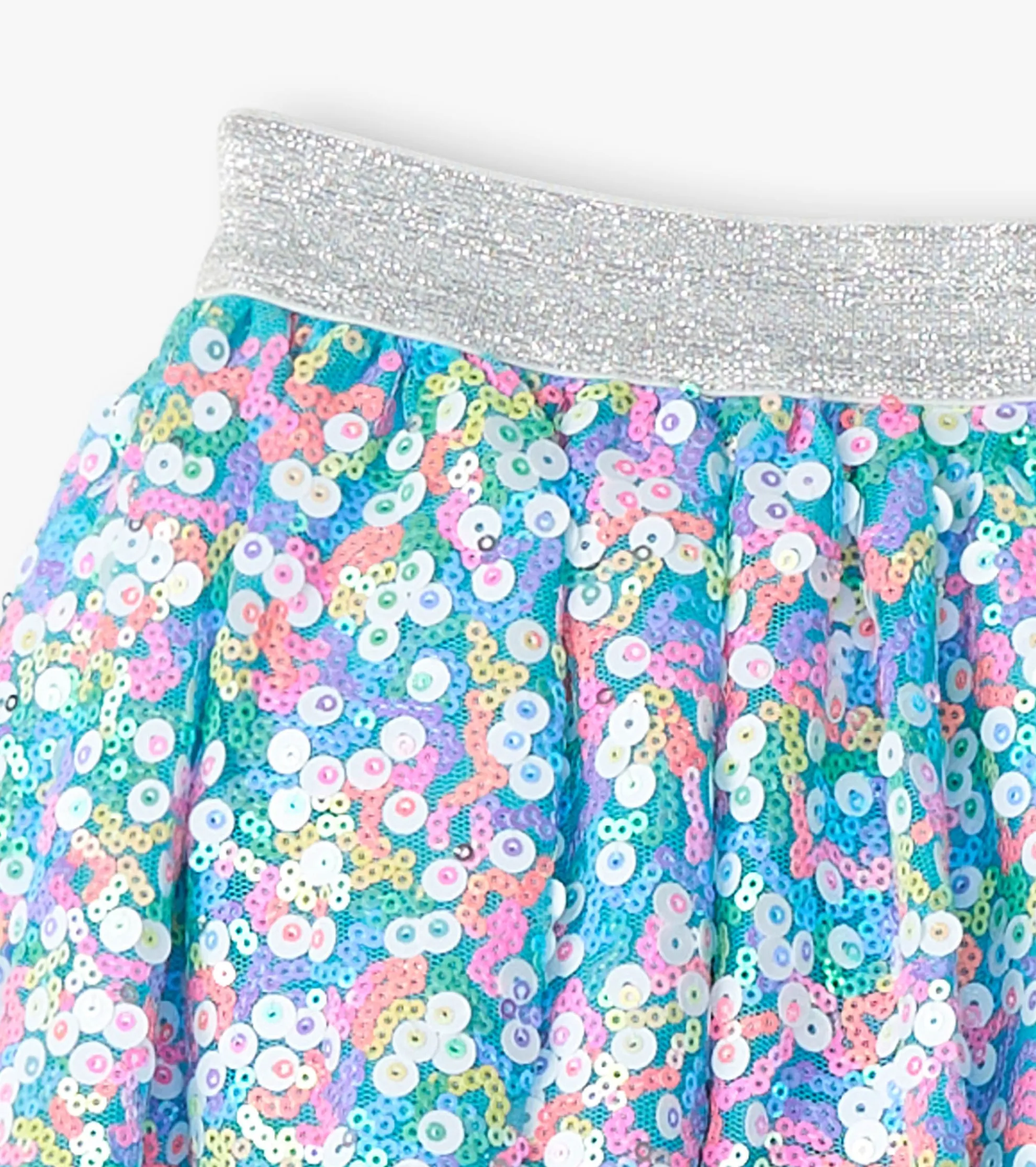 Hot Girls Sequins Tulle Skirt Bottoms