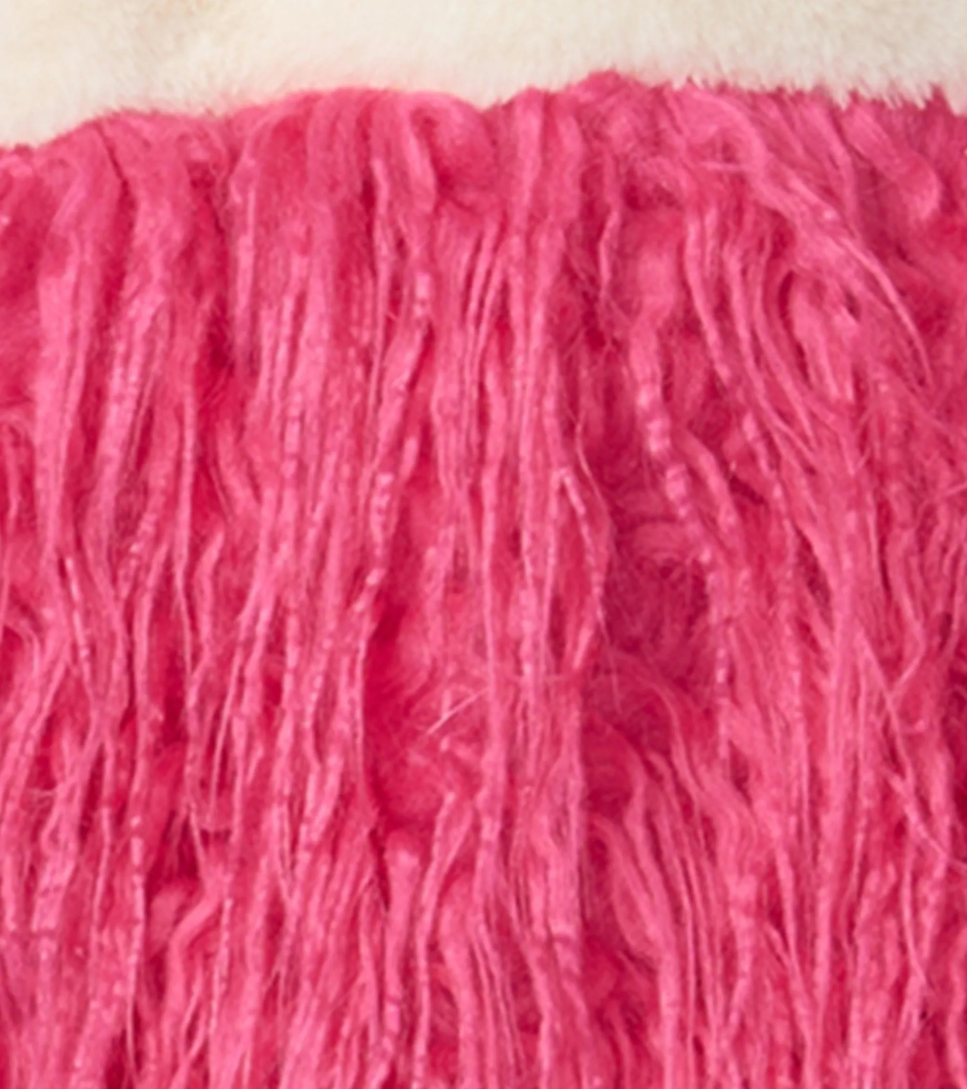 Sale Girls Sheer Pink Faux Fur Jacket Sweaters