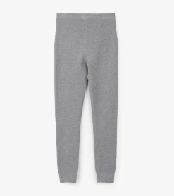 Best Girls Silver Shimmer Cable Knit Leggings Bottoms