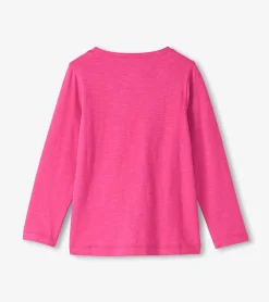 Discount Girls Skater Wings Long Sleeve Graphic Tee Tops