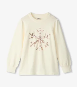 Girls Snowflake Pullover Sweater Sweaters