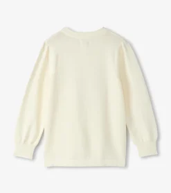 Girls Snowflake Pullover Sweater Sweaters