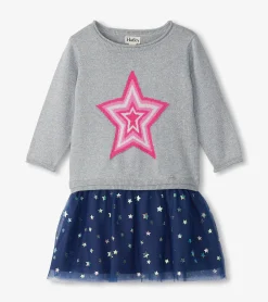Girls Star Girl Sweater Dress Dresses