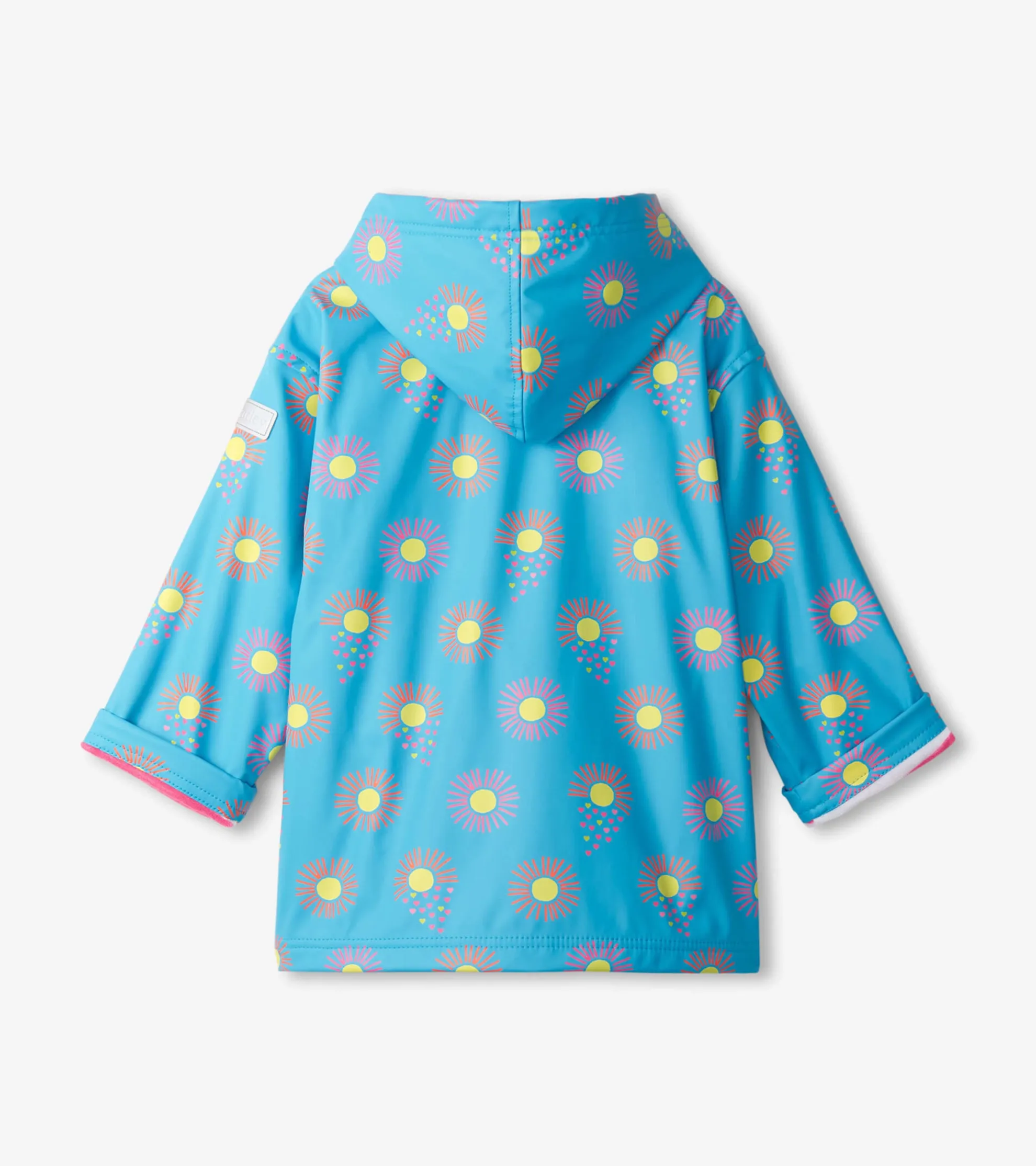 Best Girls Sunrays Zip-Up Rain Jacket Rainwear|Rainwear