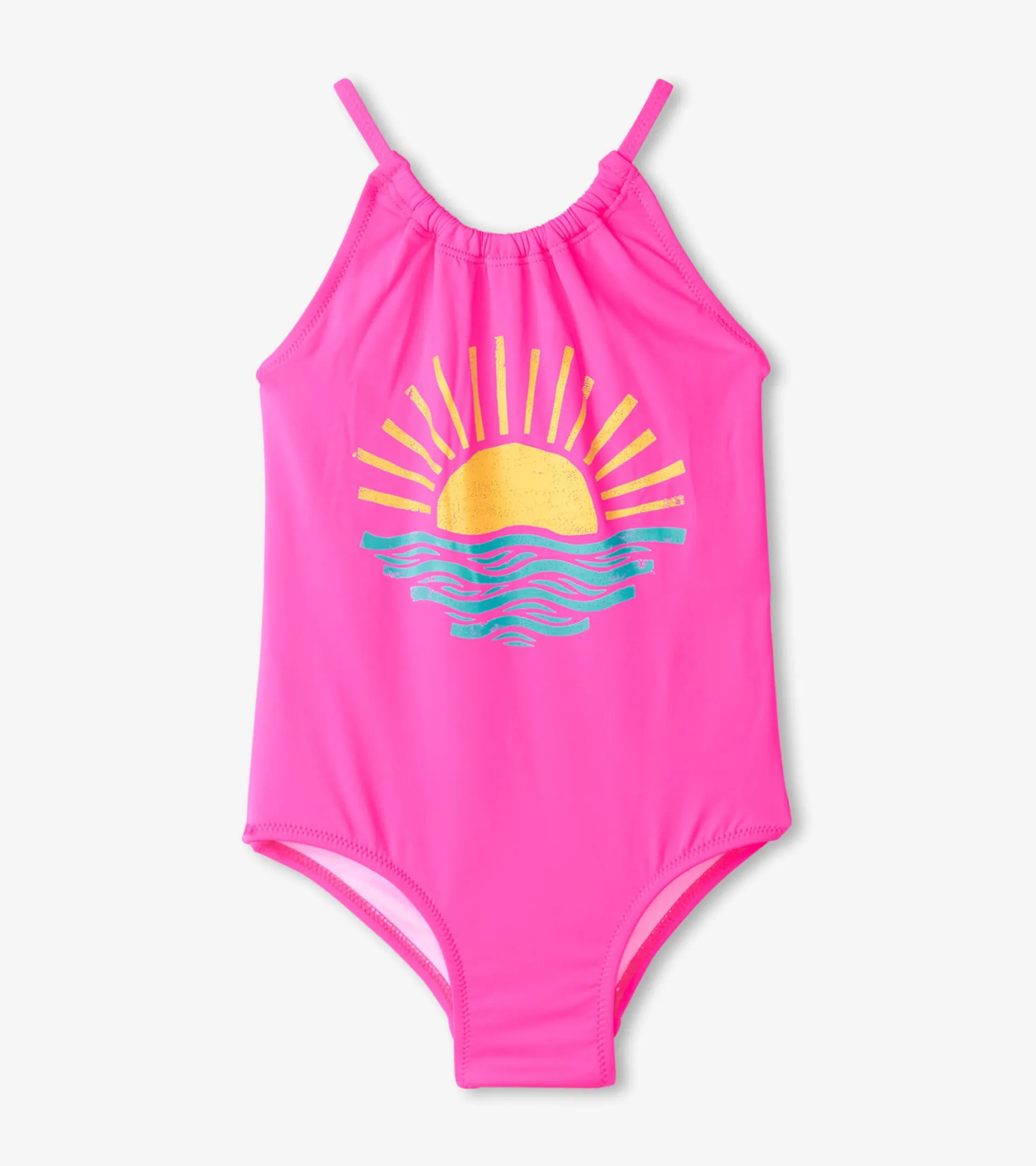 Best Girls Sunrise Gather Gathered Swimsuit Swimwear|Swimwear