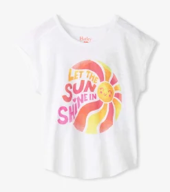 New Girls Sunshine Relaxed T-Shirt Tops