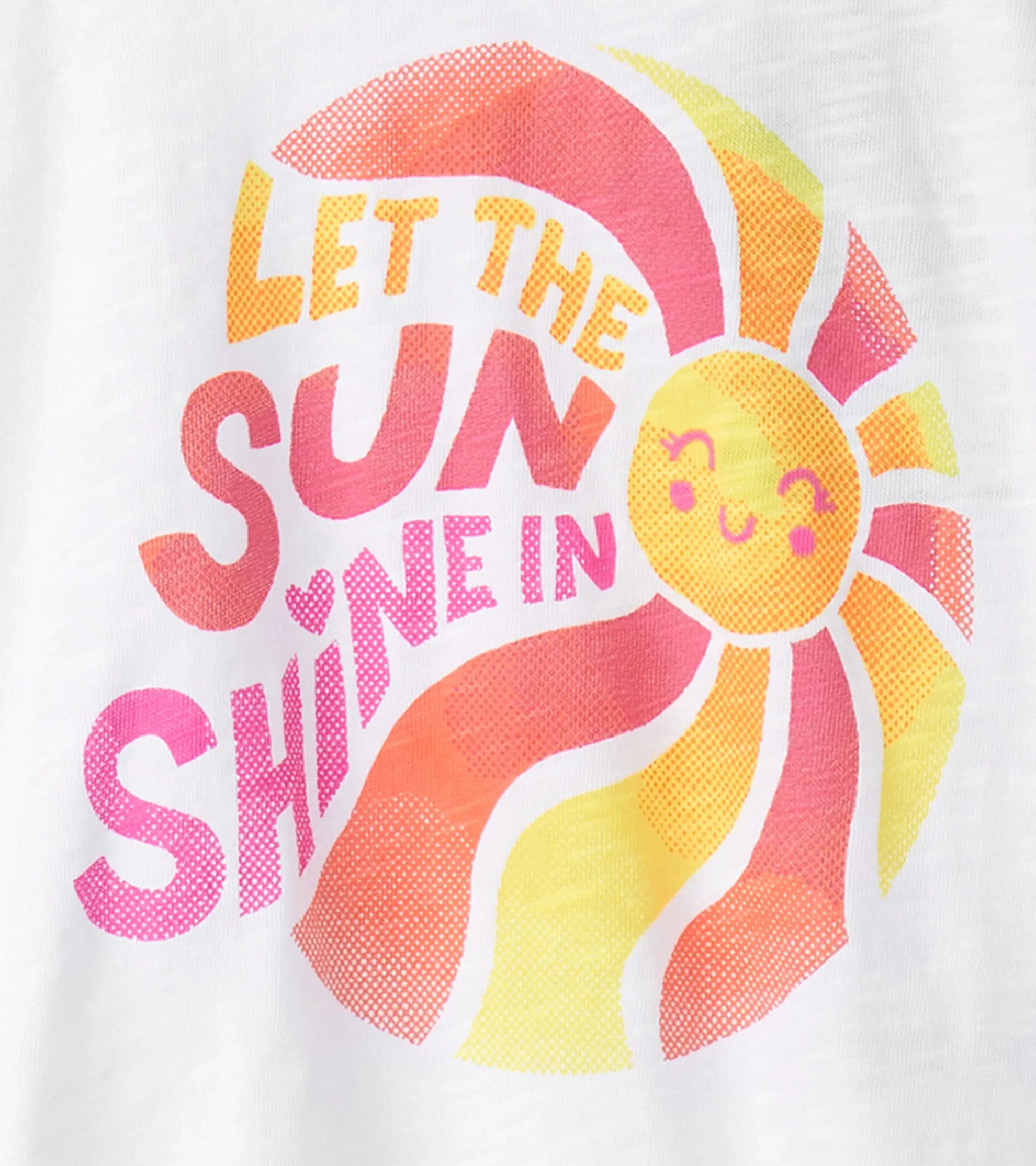 New Girls Sunshine Relaxed T-Shirt Tops