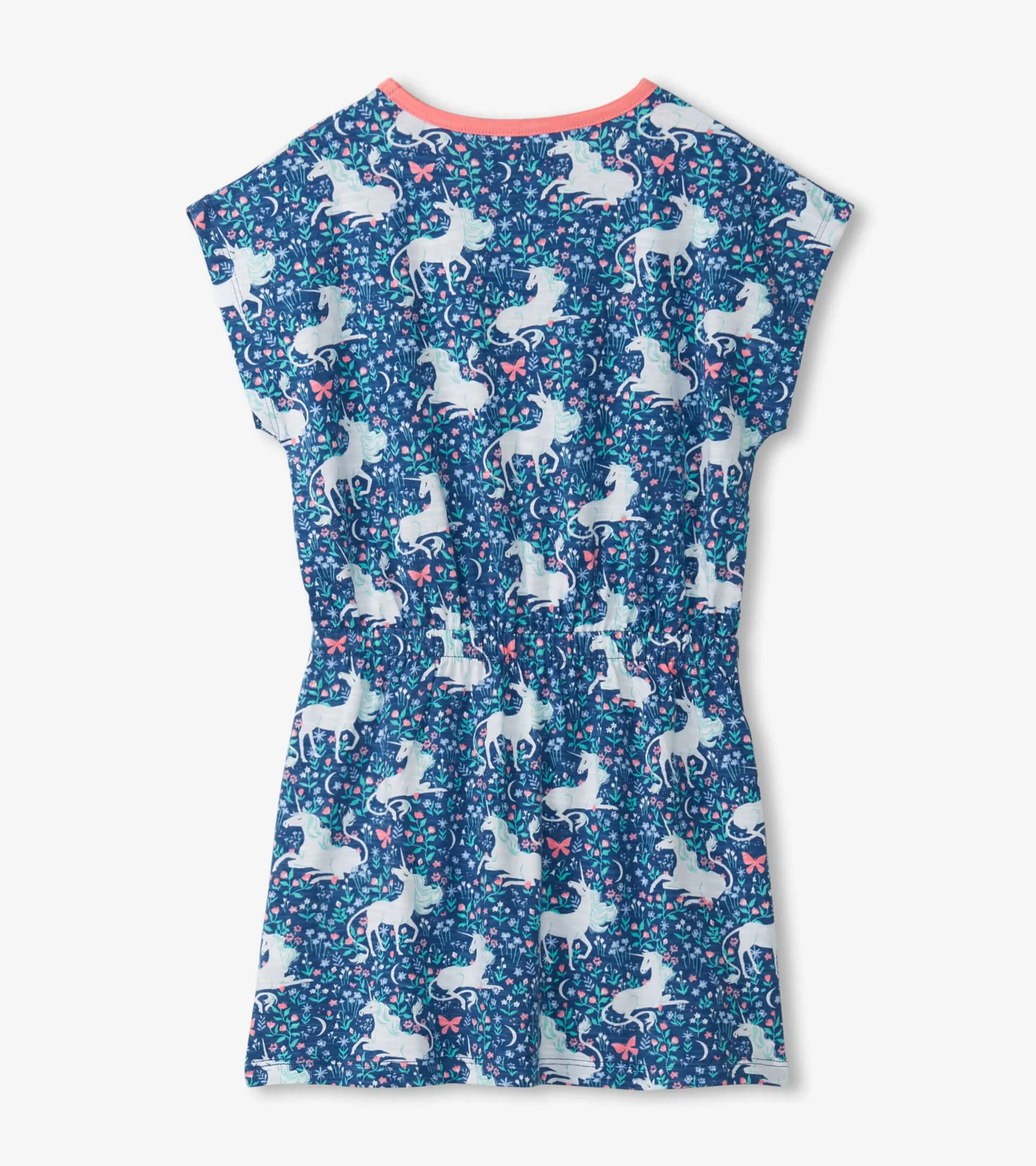 Discount Girls Unicorn Garden Relaxed Dress Dresses