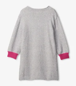Discount Girls Unicorn Sweater Dress Dresses