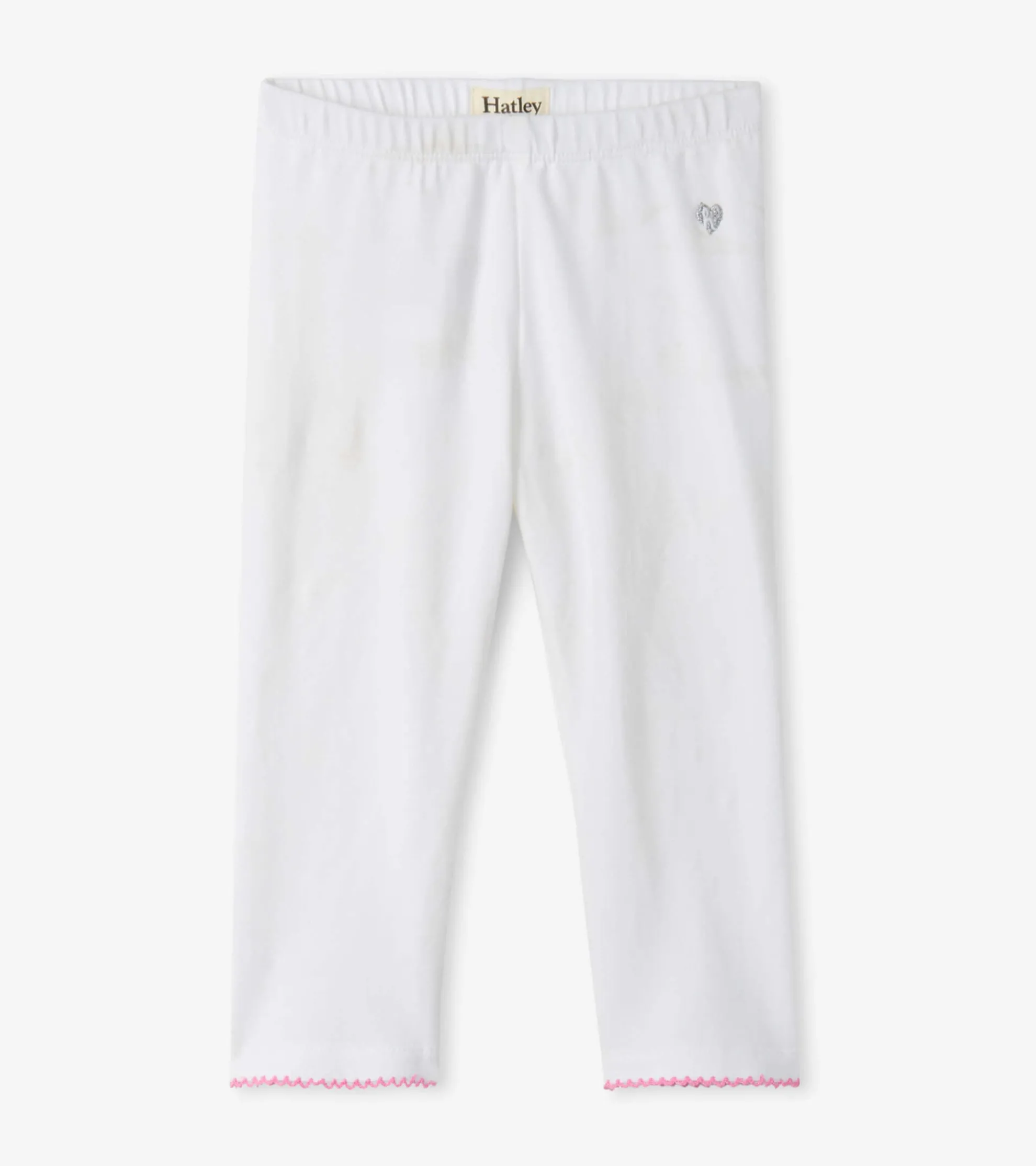 Best Girls White Summer Capri Leggings Bottoms