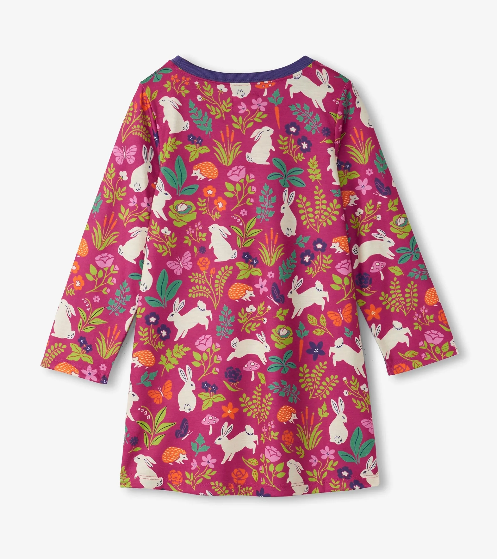 Sale Girls Wild Bunnies Nightgown Sleepwear|Sleepwear