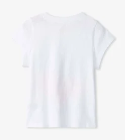 Best Girls Wild Flower Graphic Tee Tops