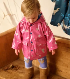 Outlet Glitter Stars Baby Raincoat Rainwear|Rainwear