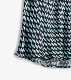 Discount Grace Midi Skirt - Graphic Leaves Women Bottoms