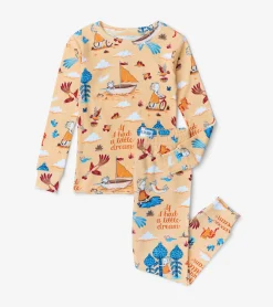 Clearance If I Had A Little Dream Pajama Set BOY Sleepwear|Sleepwear