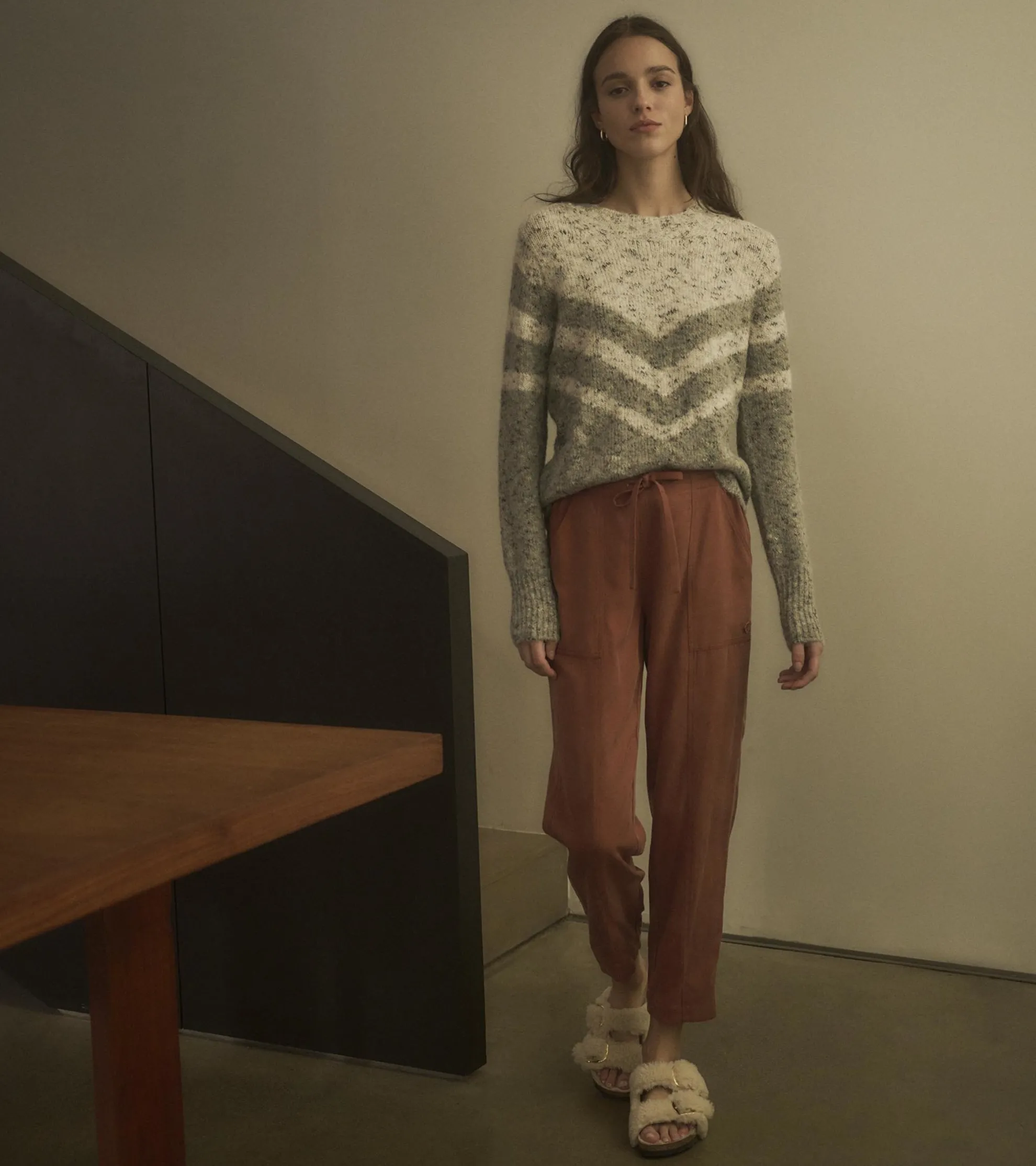 New Jaime Ankle Pants - Brown Women Bottoms