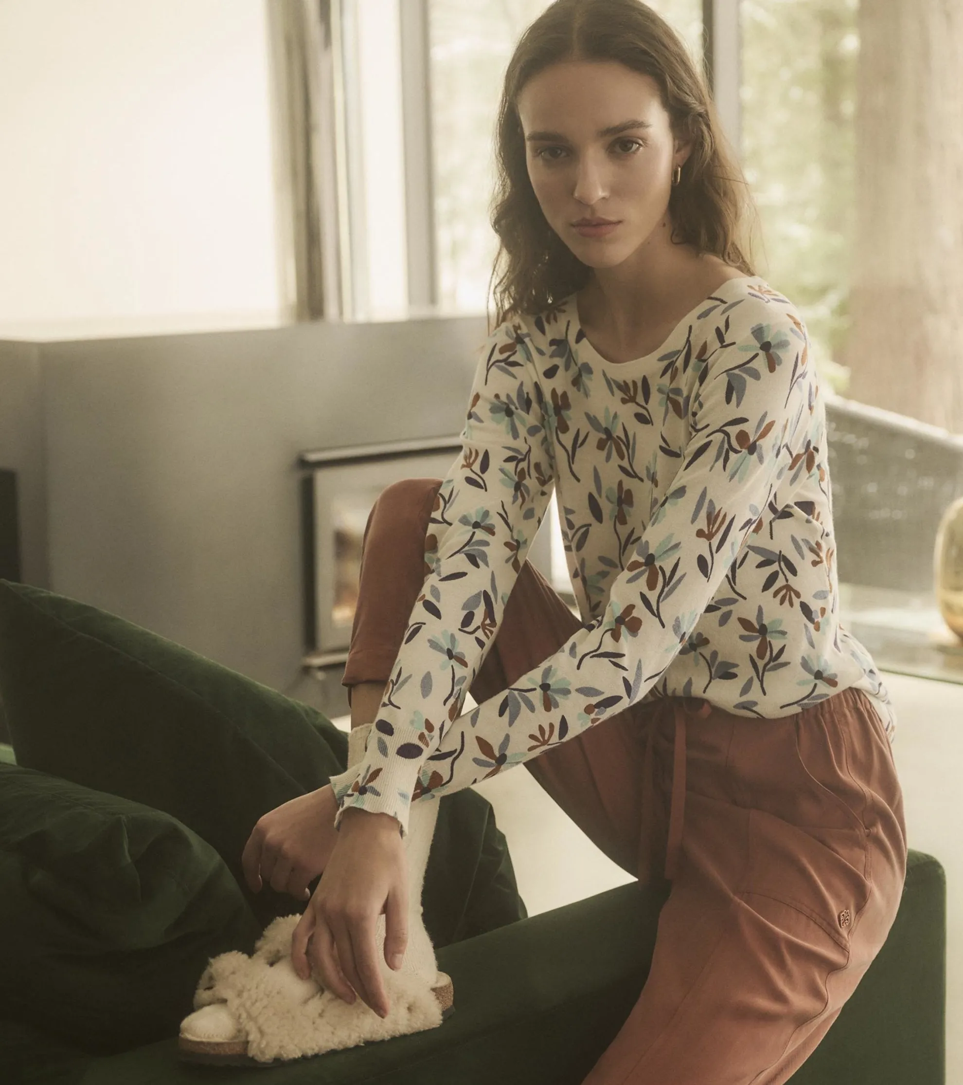 New Jaime Ankle Pants - Brown Women Bottoms