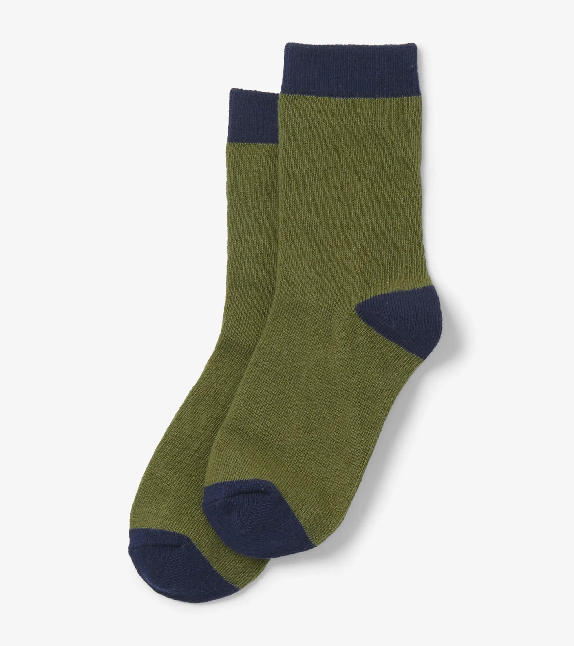 Sale Kids Green & Navy Crew Socks BOY Footwear|Socks